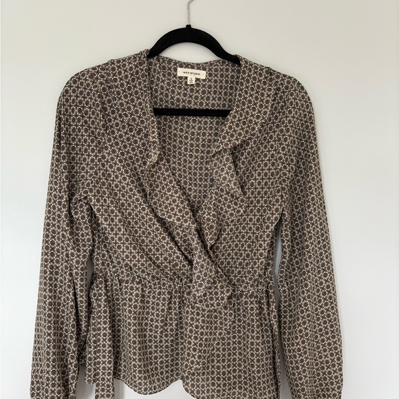 Max Studio Multicolor Patterned Blouse - Picture 2 of 5